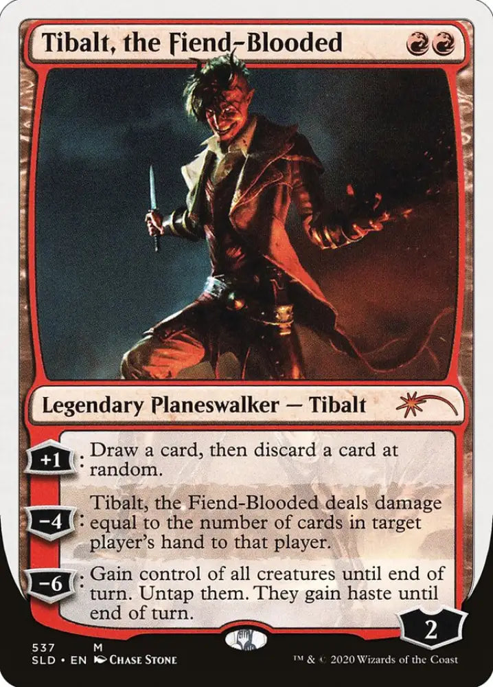 Tibalt the Fiend-Blooded [Secret Lair Drop Promos] - MTG Single