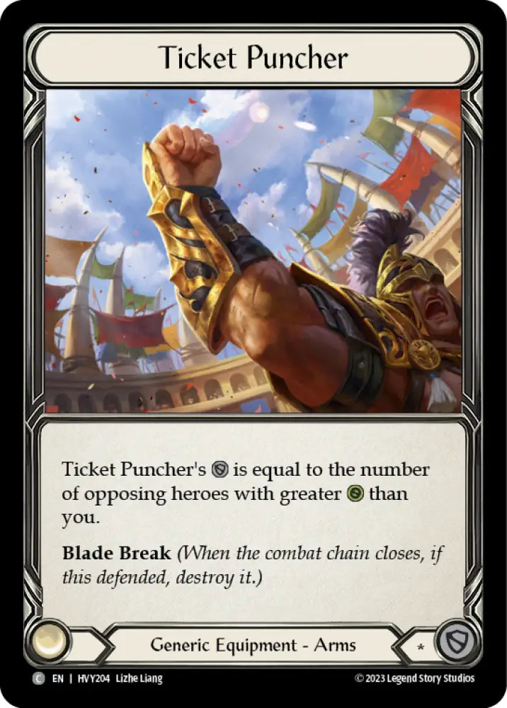 Ticket Puncher [Heavy Hitters] - Flesh And Blood Single