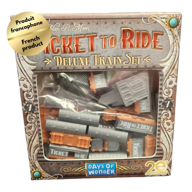 Ticket to Ride Deluxe Train Set 20th Anniversary - Board Games