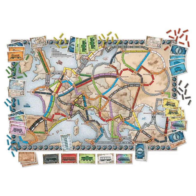 Ticket to Ride Europe (FR) - Board Games