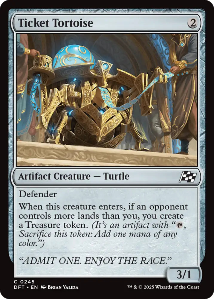Ticket Tortoise [Aetherdrift] - MTG Single
