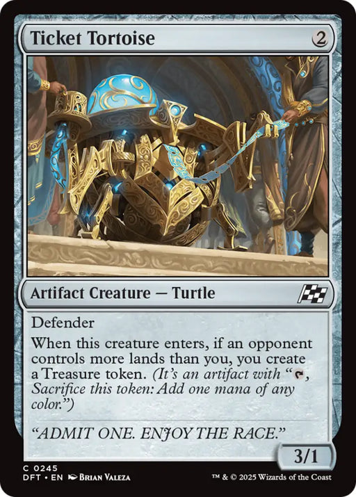 Ticket Tortoise [Aetherdrift] - MTG Single