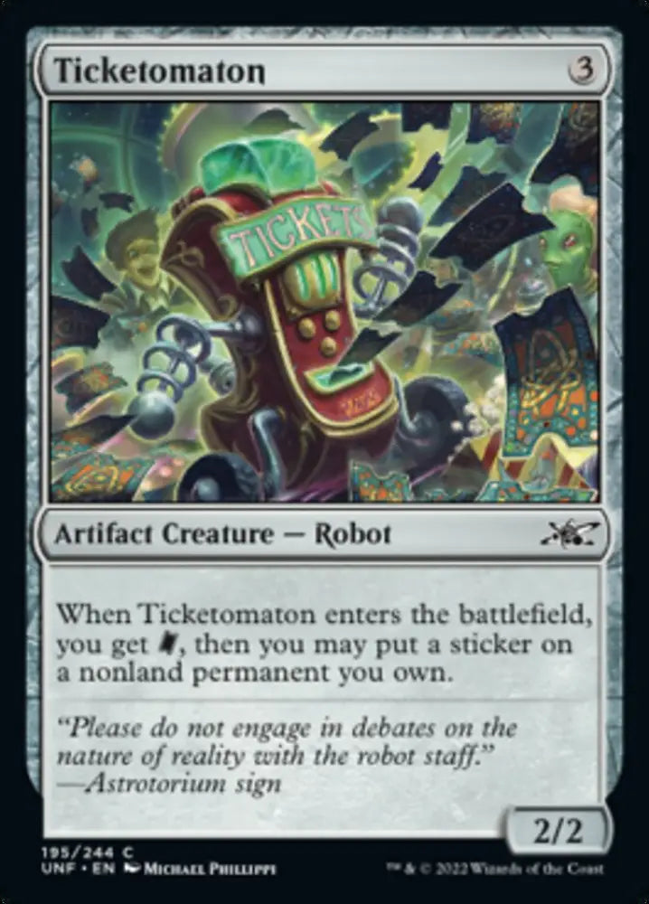 Ticketomaton [Unfinity] - MTG Single