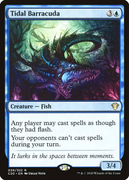 Tidal Barracuda [Commander 2020] - MTG Single