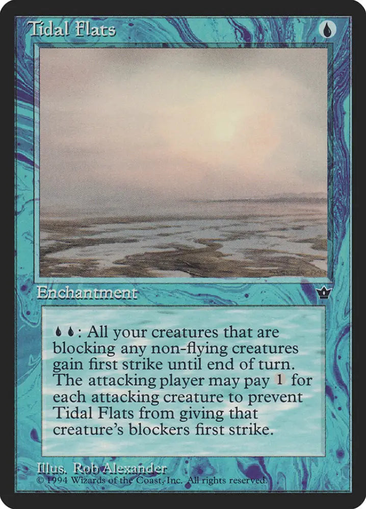 Tidal Flats (Sun Behind Fog) [Fallen Empires] - MTG Single