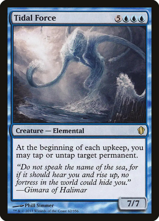 Tidal Force [Commander 2013] - MTG Single