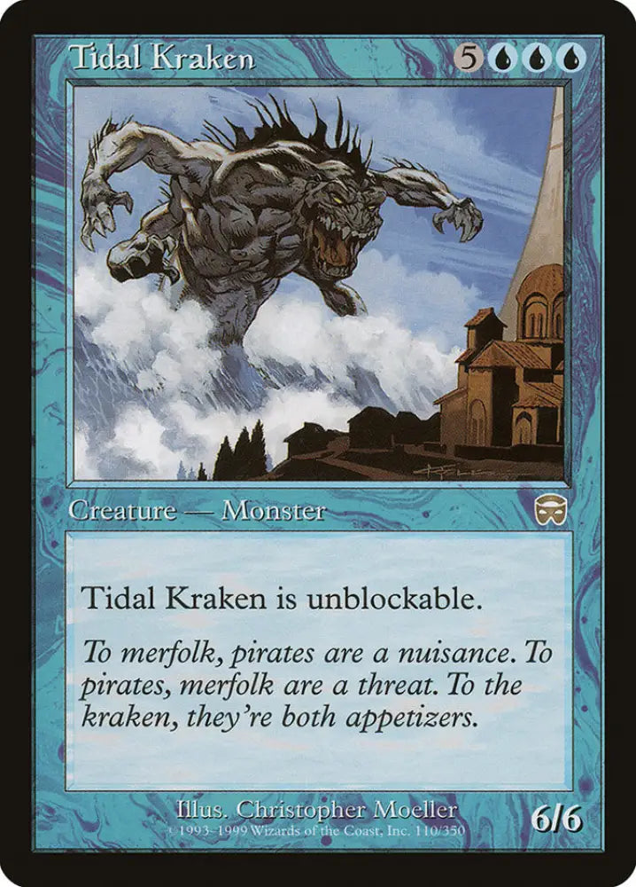 Tidal Kraken [Mercadian Masques] - MTG Single