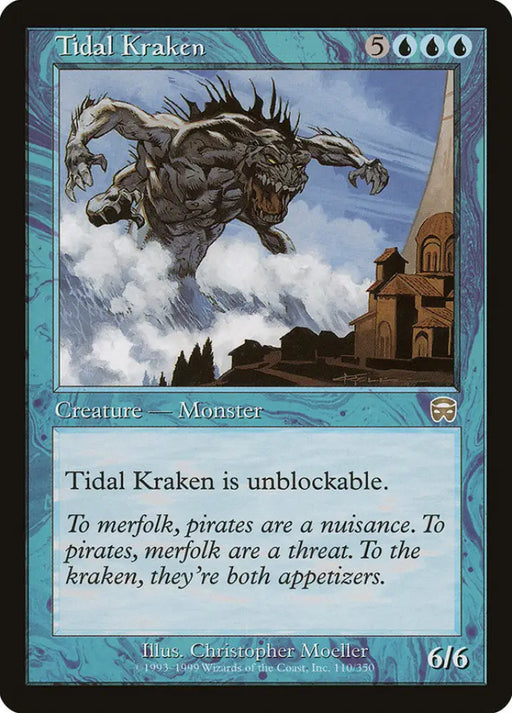 Tidal Kraken [Mercadian Masques] - MTG Single