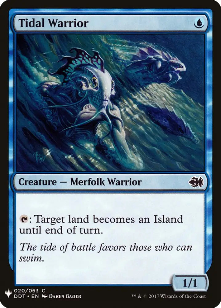 Tidal Warrior [Mystery Booster] - MTG Single