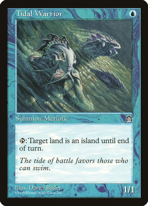 Tidal Warrior [Stronghold] - MTG Single