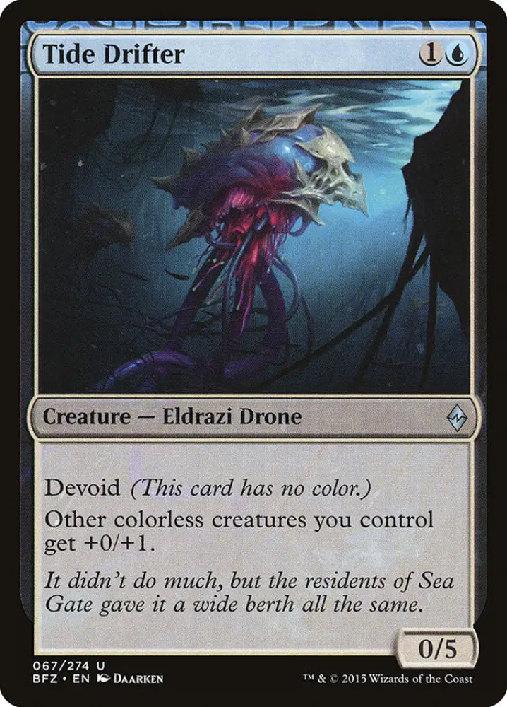 Tide Drifter [Battle for Zendikar] - MTG Single