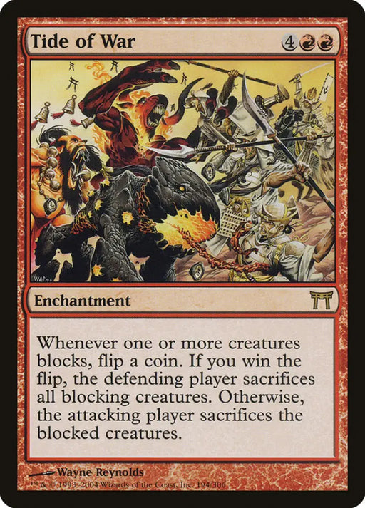 Tide of War [Champions of Kamigawa] - MTG Single