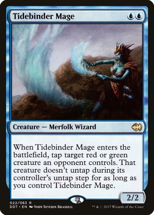 Tidebinder Mage [Duel Decks: Merfolk vs. Goblins] - MTG Single