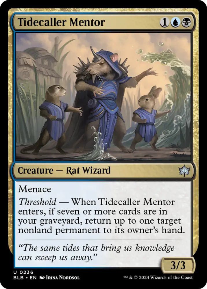 Tidecaller Mentor [Bloomburrow] - MTG Single