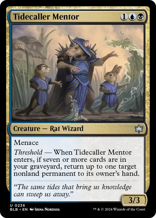 Tidecaller Mentor [Bloomburrow] - MTG Single