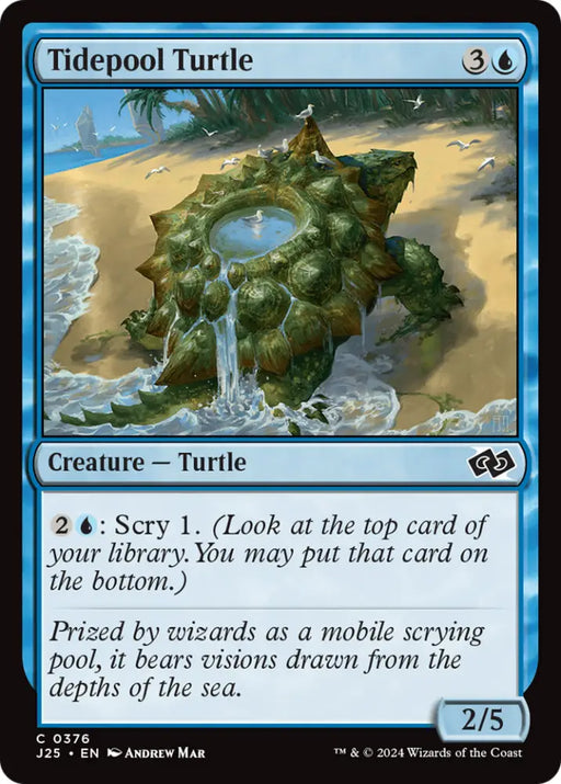 Tidepool Turtle [Foundations Jumpstart] - MTG Single