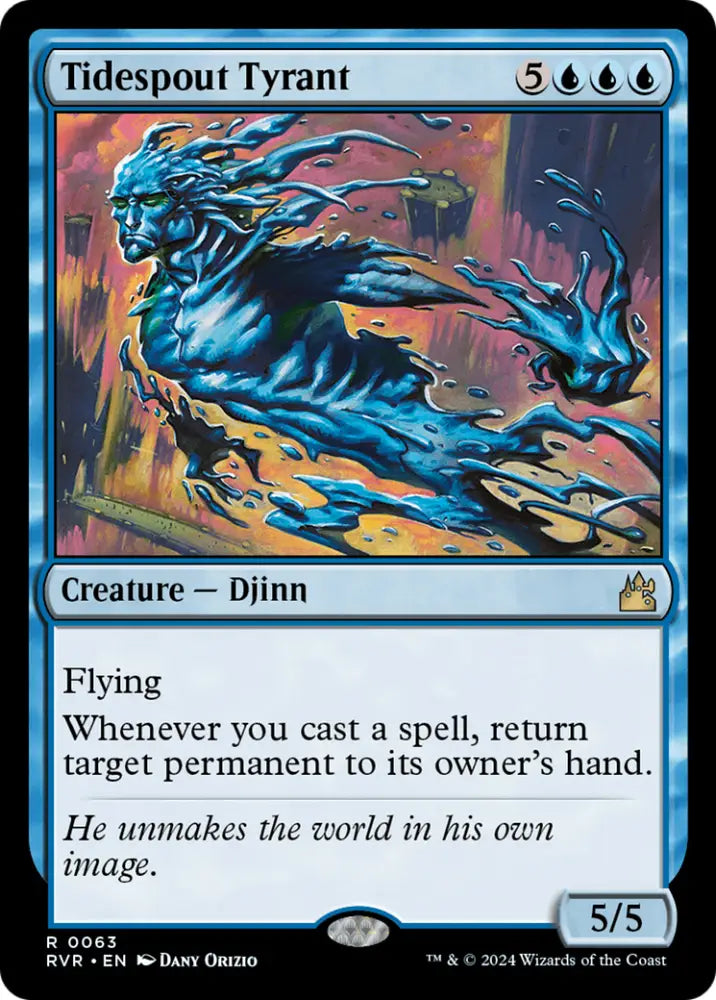 Tidespout Tyrant [Ravnica Remastered] - MTG Single