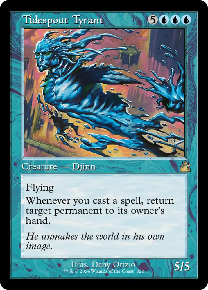 Tidespout Tyrant (Retro Frame) [Ravnica Remastered] - MTG Single