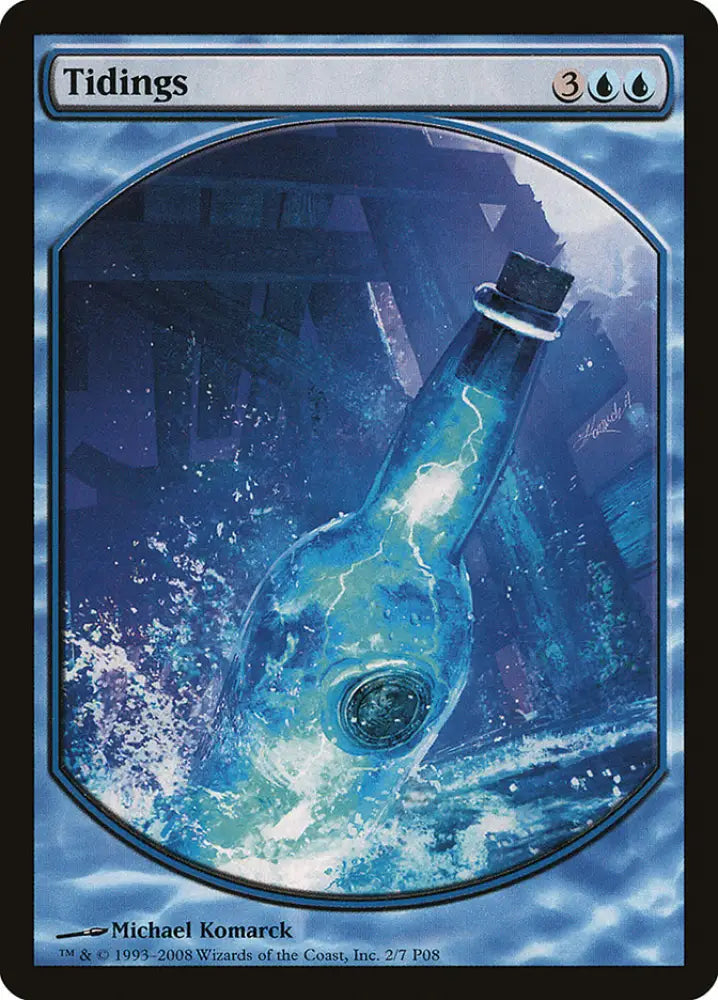 Tidings [Magic Player Rewards 2008] - MTG Single