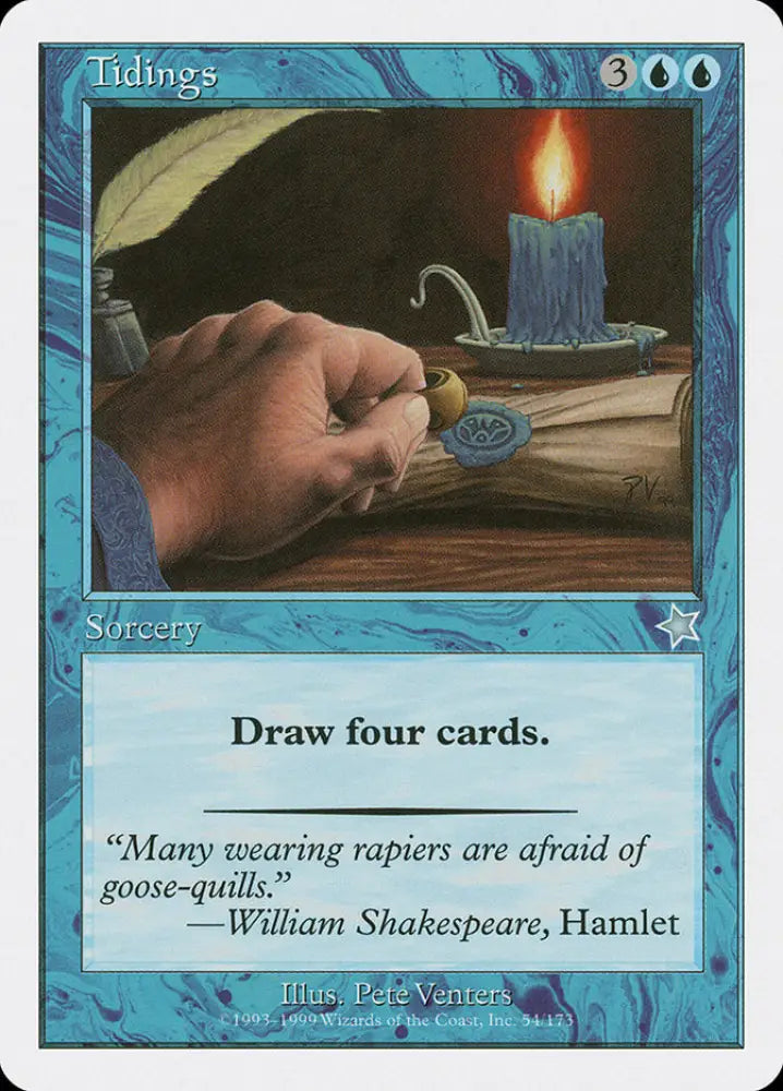 Tidings [Starter 1999] - MTG Single
