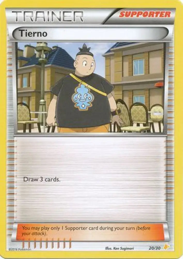 Tierno (20/30) [XY: Trainer Kit 3 - Pikachu Libre] - Pokemon Single