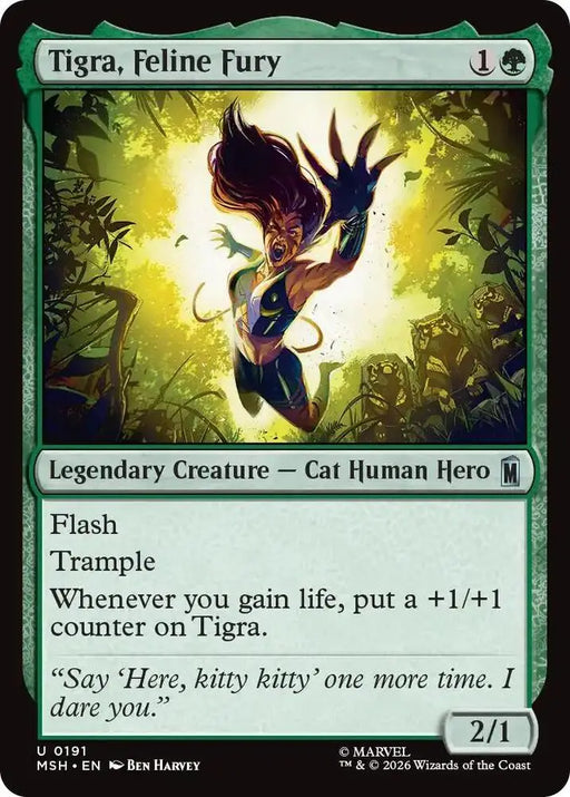 Tigra, Feline Fury (191) [Marvel Super Heroes]