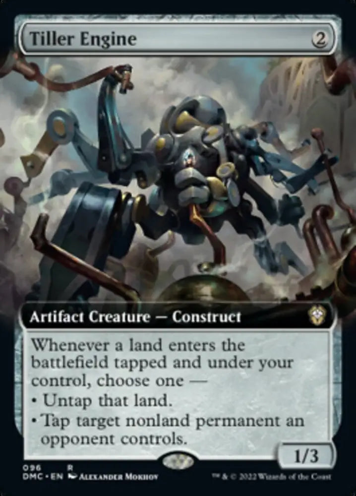 Tiller Engine (Extended Art) [Dominaria United Commander] - MTG Single