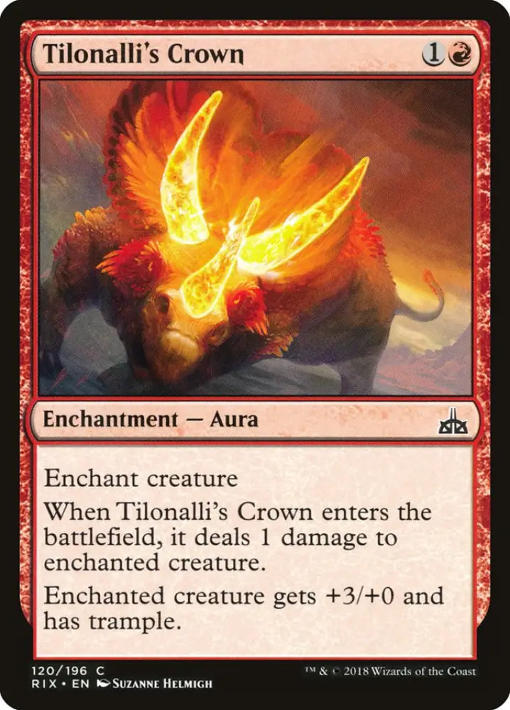 Tilonalli’s Crown [Rivals of Ixalan] - MTG Single