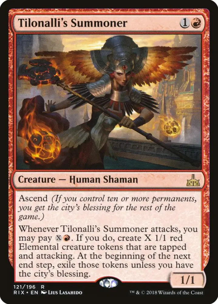Tilonalli’s Summoner [Rivals of Ixalan] - MTG Single