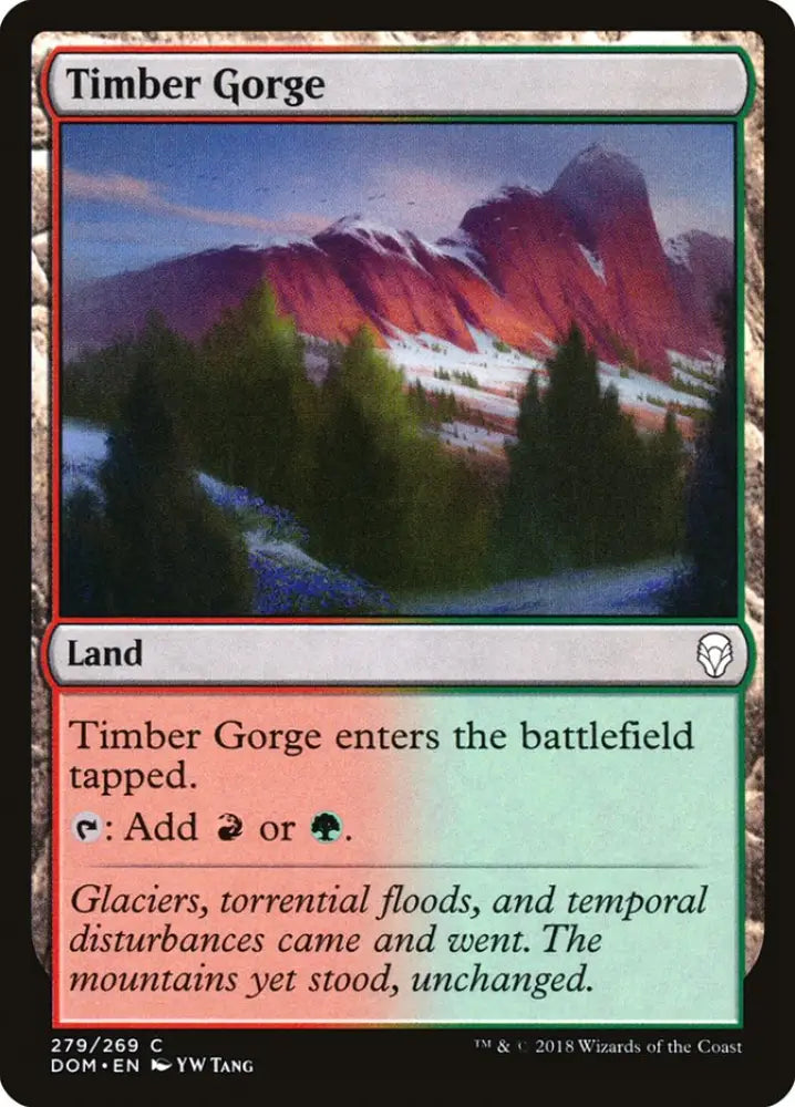 Timber Gorge [Dominaria] - MTG Single