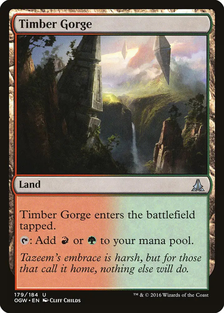 Timber Gorge [Oath of the Gatewatch] - MTG Single