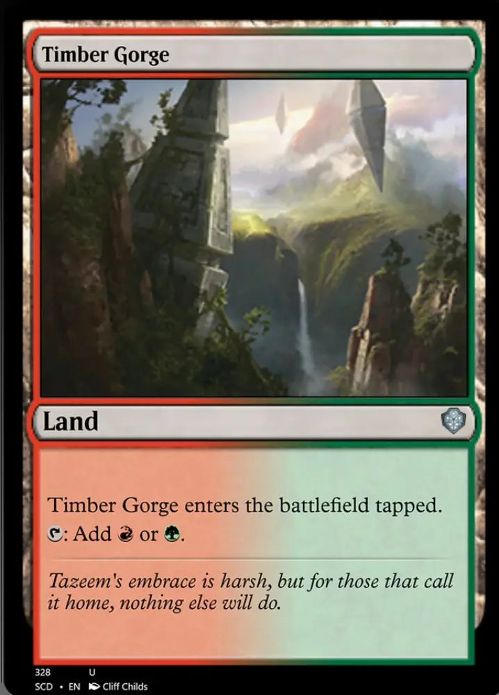 Timber Gorge [Starter Commander Decks] - MTG Single