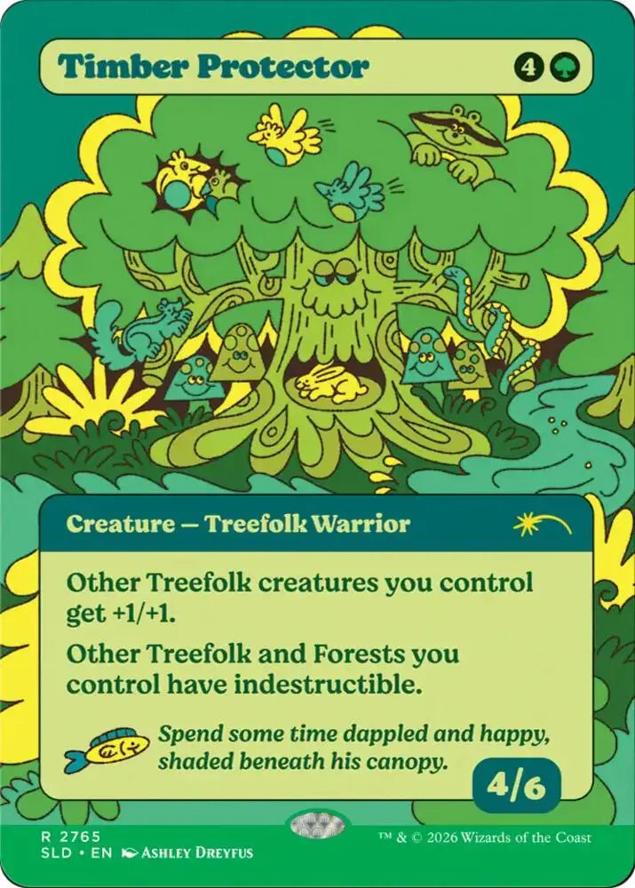 Timber Protector (2765) [Secret Lair Drop]