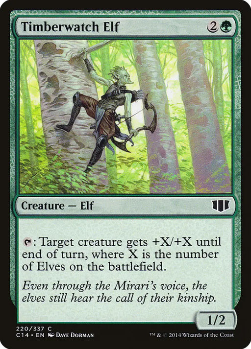 Timberwatch Elf [Commander 2014] - MTG Single