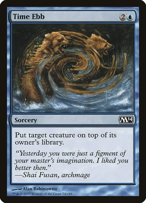 Time Ebb [Magic 2014] - MTG Single