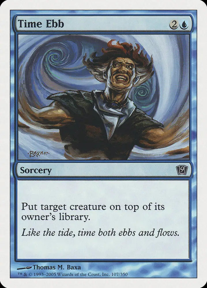 Time Ebb [Ninth Edition] - MTG Single
