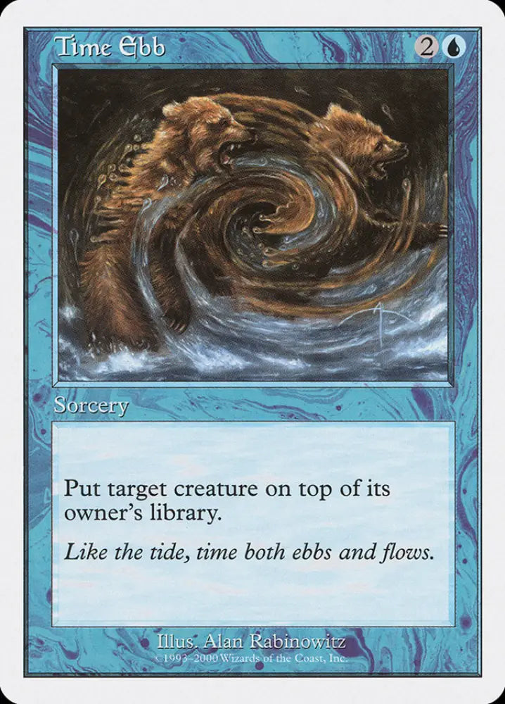 Time Ebb [Starter 2000] - MTG Single