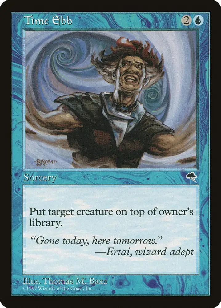 Time Ebb [Tempest] - MTG Single