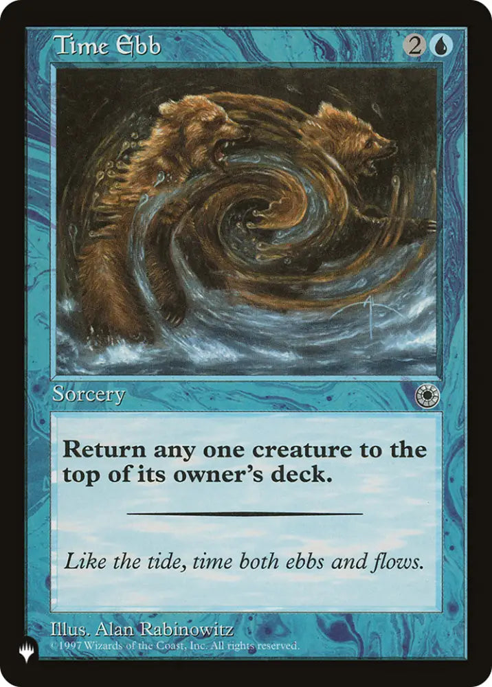 Time Ebb [The List] - MTG Single