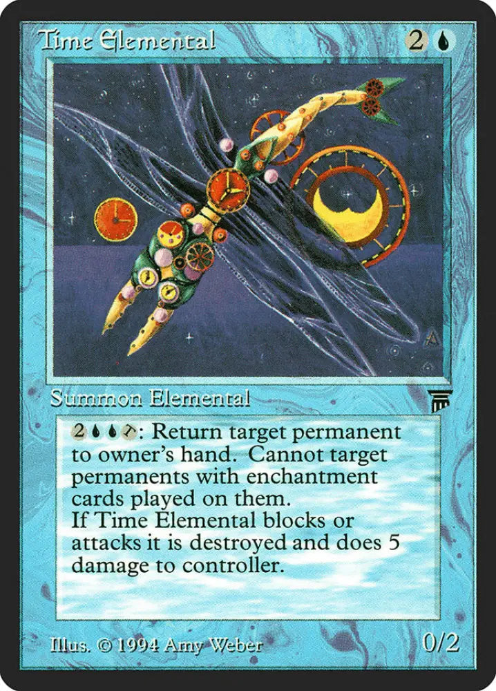 Time Elemental [Legends] - MTG Single