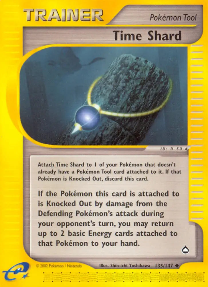 Time Shard (135/147) [Aquapolis] - Pokemon Single