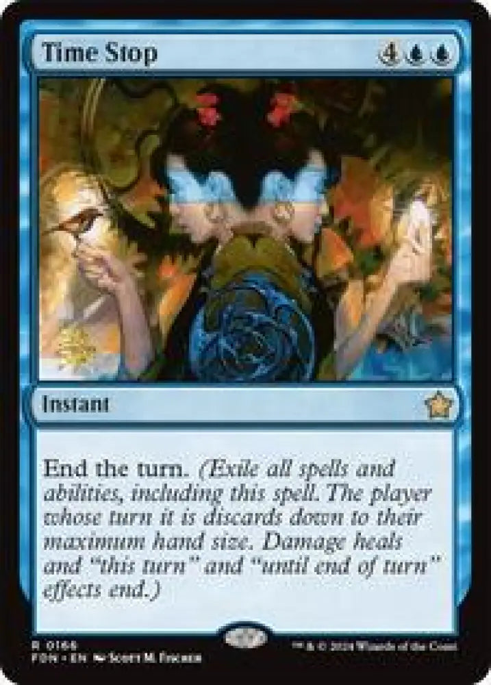 Time Stop (166) [Prerelease Cards]