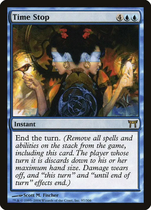 Time Stop [Champions of Kamigawa] - MTG Single