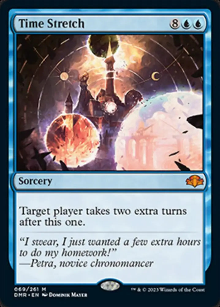Time Stretch [Dominaria Remastered] - MTG Single