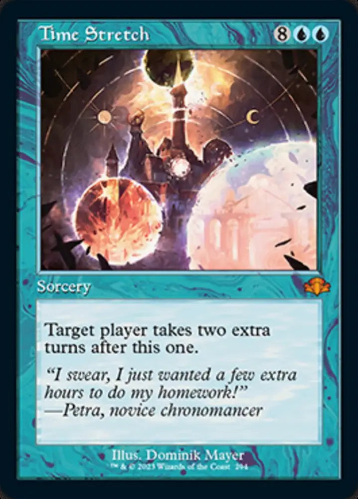 Time Stretch (Retro) [Dominaria Remastered] - MTG Single