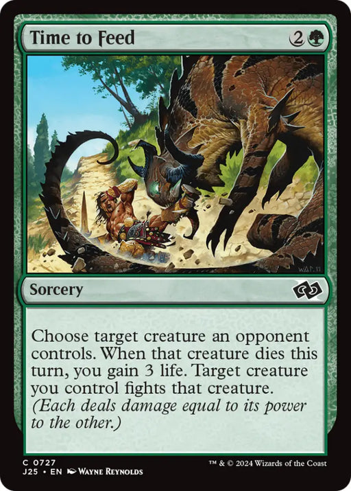 Time to Feed [Foundations Jumpstart] - MTG Single