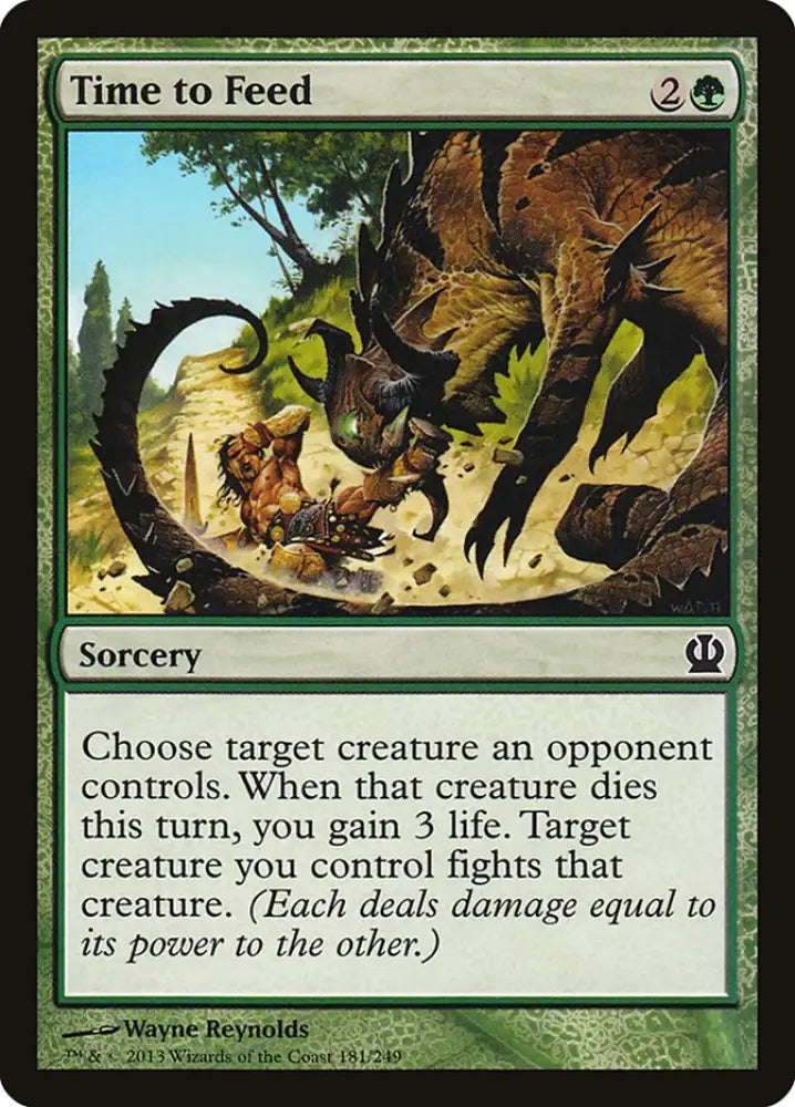Time to Feed [Theros] - MTG Single