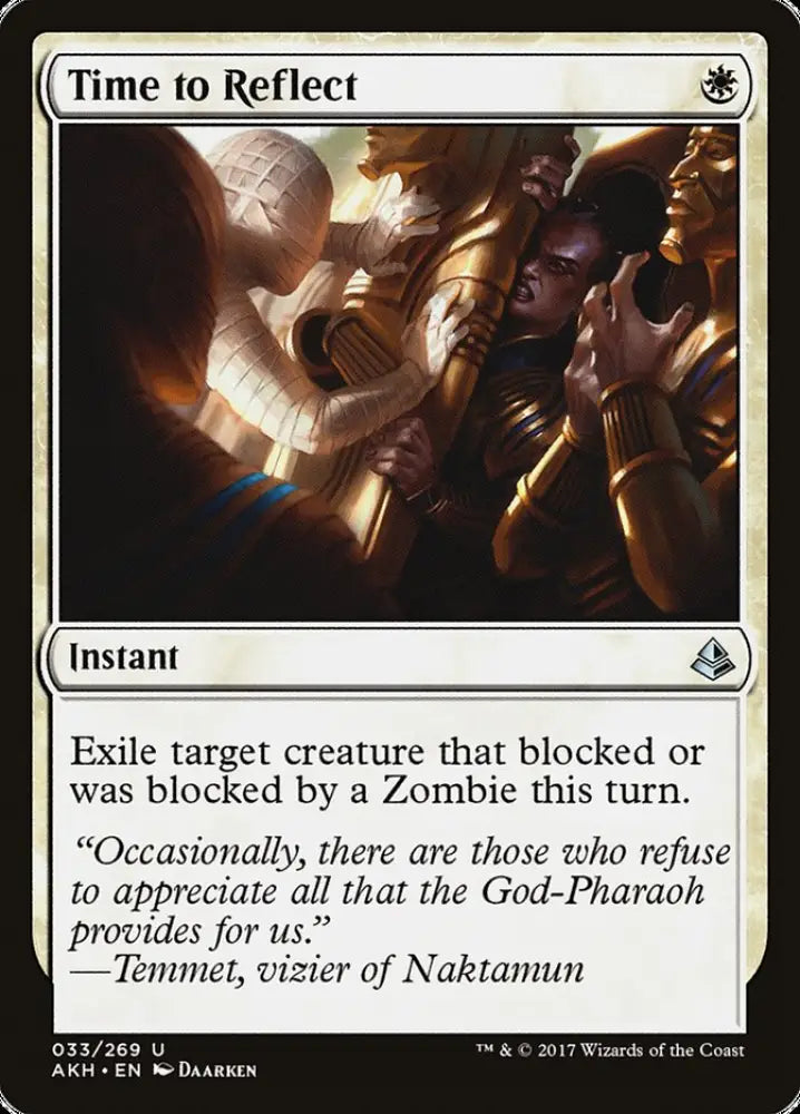 Time to Reflect [Amonkhet] - MTG Single
