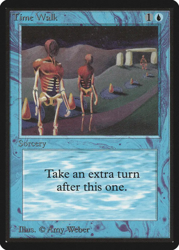 Time Walk [Beta Edition] - MTG Single