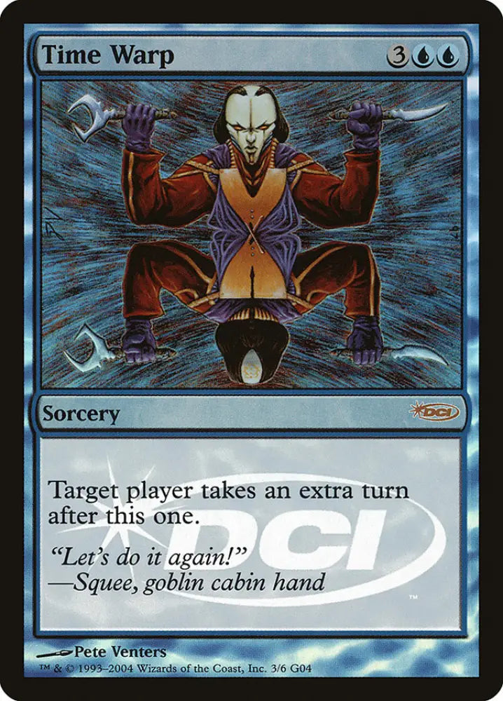 Time Warp [Judge Gift Cards 2004] - MTG Single